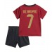 Maillot de foot Belgique Kevin De Bruyne #7 Domicile vêtements enfant Europe 2024 Manches Courtes (+ pantalon court)